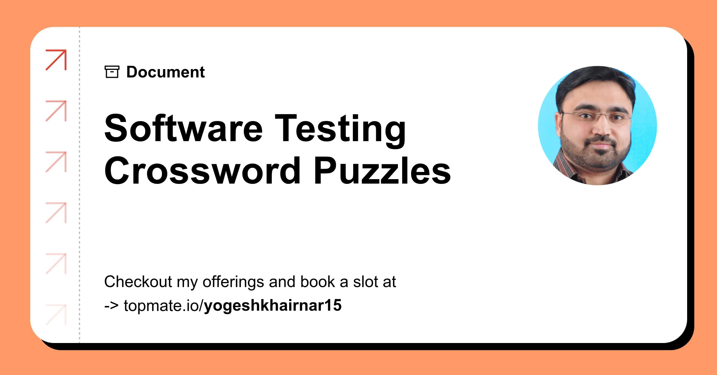 Software Testing Crossword Puzzles with Yogesh Khairnar